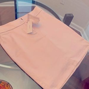 BEBE Light Pink Silky Gina Pencil Skirt NWT